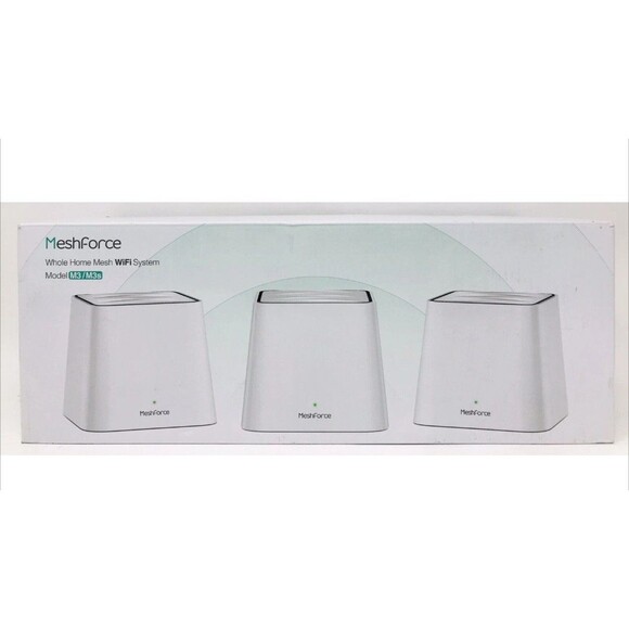 Meshforce Whole Home Mesh WiFi System M3s Suite Wireless Mesh Router Set Of 3 - Picture 1 of 4